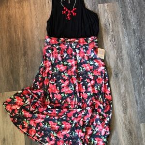 LuLaroe Maxi Skirt 2XL